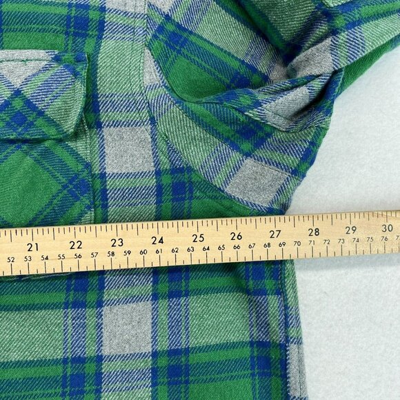 Duluth Trading Flannel Shirt XL Extra Large Men's Heavyweight Casual Outdoors - Picture 7 of 10